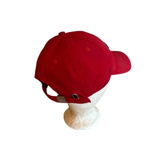 Washington Capitals Womens Red New Era Adjustable Strapback Hat - Picture 3 of 6